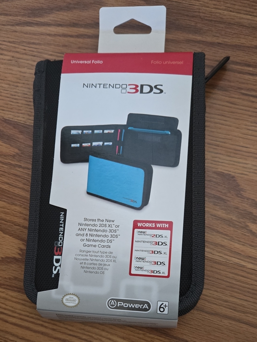 Nintendo Black and Light Blue 3DS Universal Folio